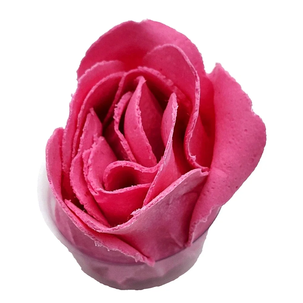 Vintage Handcrafted Delicate Pink Rose Petal Shaped Soap 2